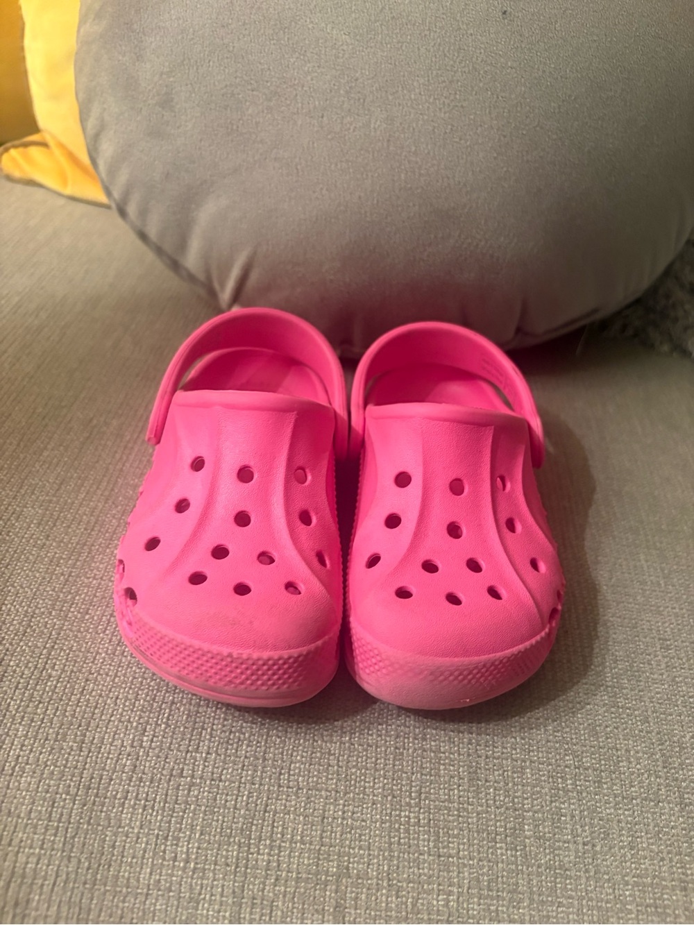 CROCS Kids Bright Pink Classic Clogs